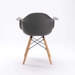 Emmy Wooden Leg Armchair - Image 4