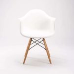 Emmy Wooden Leg Armchair - Image 7
