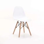 Emmy Wooden Leg Dining Chair - Image 17