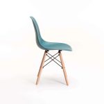 Emmy Wooden Leg Dining Chair - Image 14