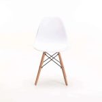 Emmy Wooden Leg Dining Chair - Image 19