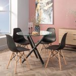 Emmy Wooden Leg Dining Chair - Image 2