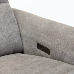 Enzo Fabric Electric Power 2 Seater Recliner - Image 9