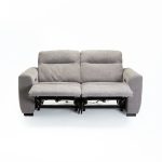 Enzo Fabric Electric Power 2 Seater Recliner - Image 4