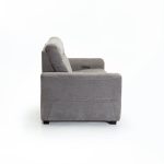 Enzo Fabric Electric Power 2 Seater Recliner - Image 5