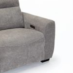 Enzo Fabric Electric Power 2 Seater Recliner - Image 8