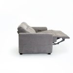 Enzo Fabric Electric Power 2 Seater Recliner - Image 7
