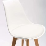 Eva Wooden Leg Kitchen Stool - Image 5