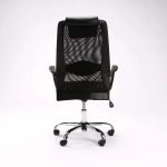 Exec Hiback Office Chair W-156 Chrome Base - Image 4