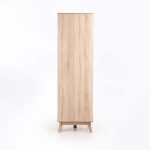 Fin Deluxe 2 Door 1 Drawer Robe - Image 4