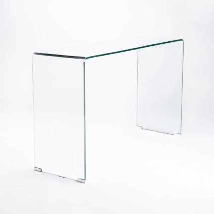 Ruby 125X40Cm 12Mm Tempered Glass Console