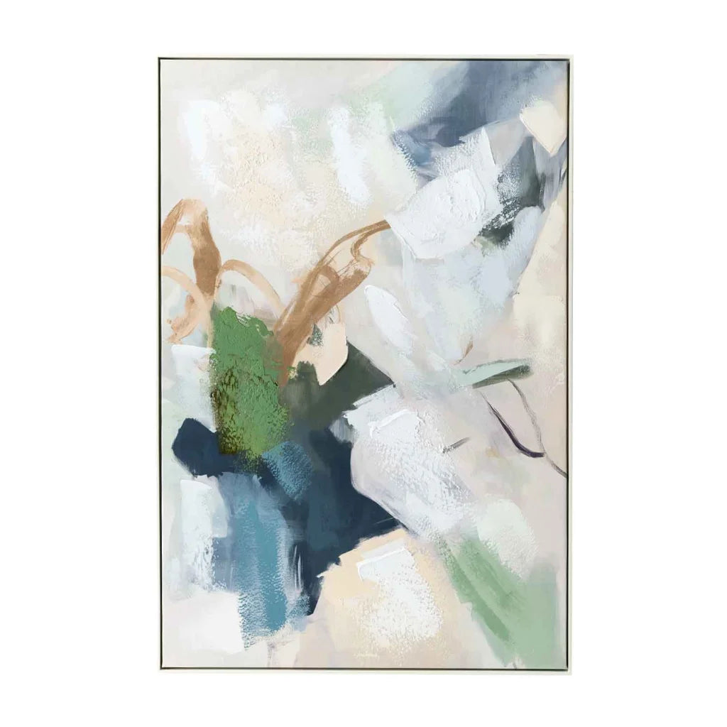 decofurn-furniture-framed-art-1-emerglow-120x80cm-white-frame-721 Framed Art 1 Emerglow 120X80Cm White Frame - Image 1