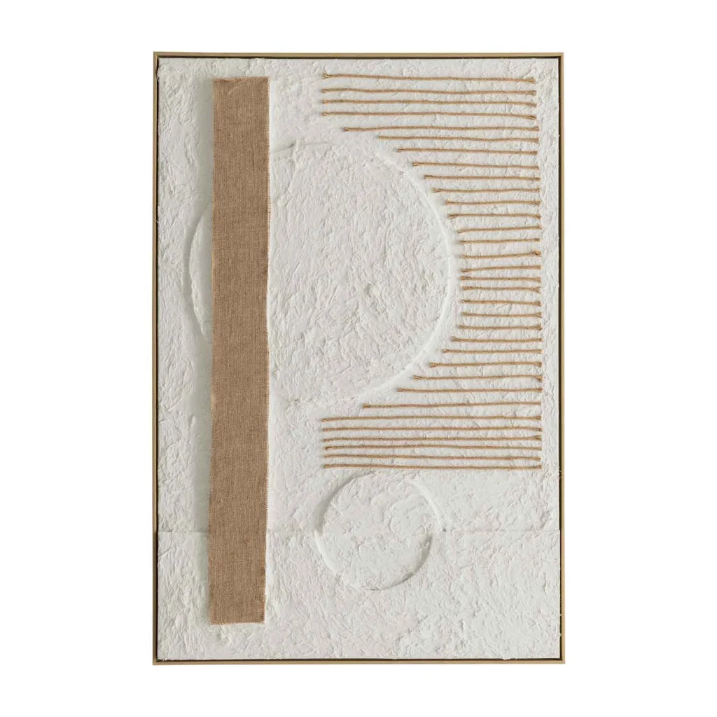 decofurn-furniture-framed-art-12-lineo-120x80cm-wood-grain-frame-478 Framed Art 12 Lineo 120X80Cm Wood Grain Frame - Image 1