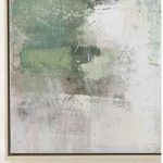 Framed Art 17 - Sage 80X120Cm Wood Grain Frame - Image 3