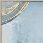 Framed Art 18 - Azure 120X80Cm Wood Grain Frame - Image 2