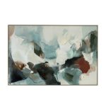 Framed Art 20 - Meadow 120X80Cm Wood Grain Frame