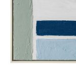 Framed Art 4 Colourgrid 120X80Cm White Frame - Image 3