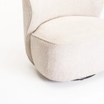 Grace Fabric Swivel Chair - Image 10