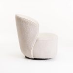 Grace Fabric Swivel Chair - Image 8