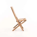 Hantwon Teak Folding Chair - Image 3