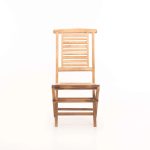 Hantwon Teak Folding Chair - Image 2