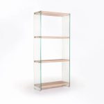 Ivy 10Mm Tempered Glass Bookcase