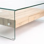 Ivy 120X60Cm 12Mm Tempered Glass Coffee Table With Drawer - Image 5