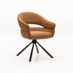 Jen Fabric Swivel Dining Chair - Image 21