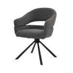 Jen Fabric Swivel Dining Chair - Image 26
