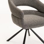 Jen Fabric Swivel Dining Chair - Image 33