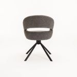 Jen Fabric Swivel Dining Chair - Image 34