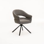 Jen Fabric Swivel Dining Chair - Image 32