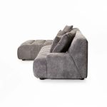 Jolie Fabric Corner Chaise - Image 4