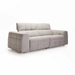 Julio Fabric Electric Power 3 Seater Recliner