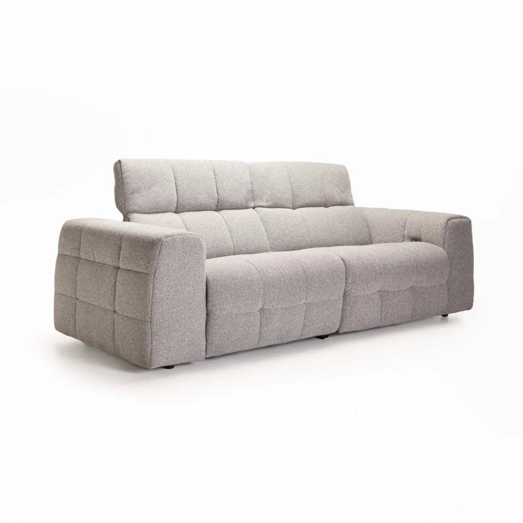 decofurn-furniture-julio-fabric-electric-power-3-seater-recliner-653 Julio Fabric Electric Power 3 Seater Recliner - Image 1
