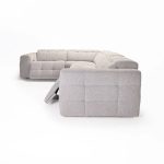 Julio Fabric Electric Power Recliner Corner Unit - Image 5
