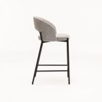 Kayla Textured Fabric Kitchen Stool - Image 28