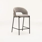 Kayla Textured Fabric Kitchen Stool - Image 16