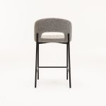 Kayla Textured Fabric Kitchen Stool - Image 29