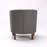 Kelly Fabric Tub Armchair - Image 4