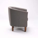 Kelly Fabric Tub Armchair - Image 3