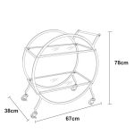 Kian Bar Trolley - Image 5