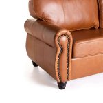 Kingsley Genuine Leather 3 Seater Couch - Image 10