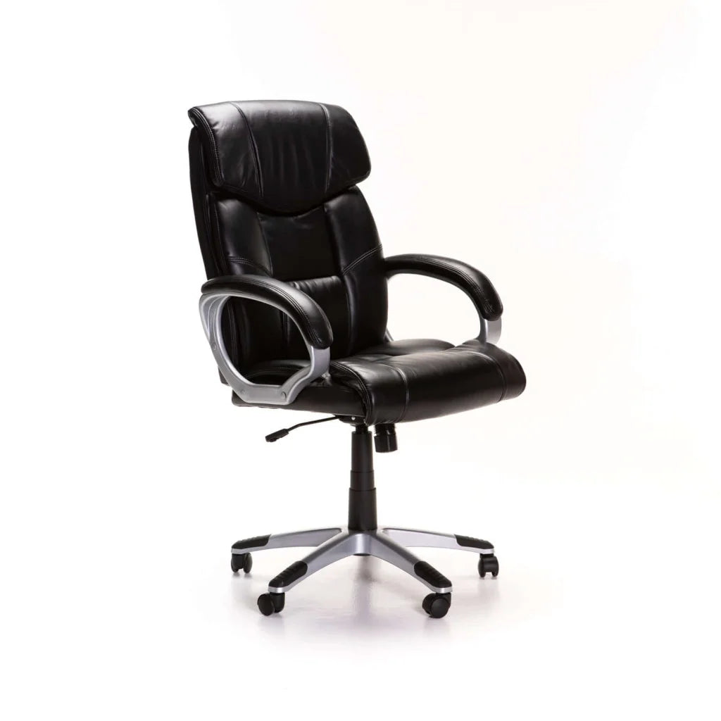 decofurn-furniture-leather-air-luxury-exec-hiback-office-chair-cm043-120 Leather Air Luxury Exec Hiback Office Chair Cm043 - Image 1