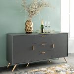 Lena 2 Door 3 Drawer Sideboard - Image 2