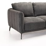 Lina Fabric 2 Seater Couch - Image 5