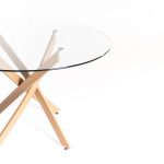Linc 120 Cm Round 10Mm Glass Top Dining Table - Image 6