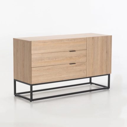 Lodi 3 Drawer 1 Door Sideboard
