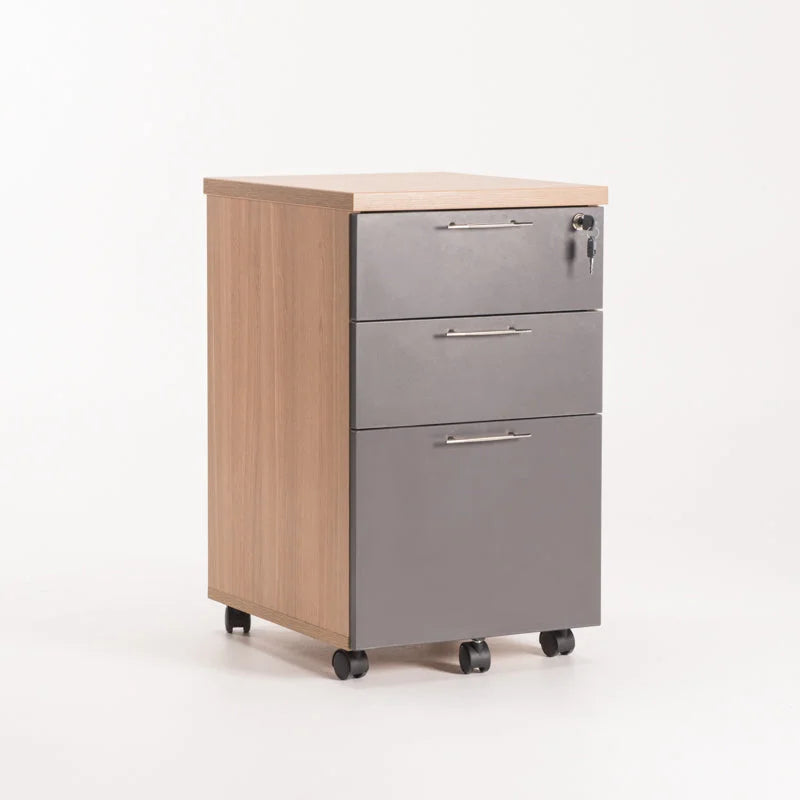 decofurn-furniture-logo-mobile-3-drawer-unit-388 Logo Mobile 3 Drawer Unit - Image 1