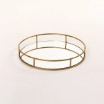 Luxe Round Set Of 2 Mirror Trays - Image 3
